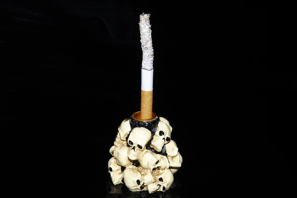 吸烟引起的疾病 — 图库照片
