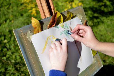 Drawing autumn clipart