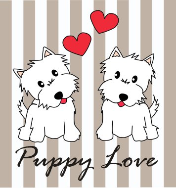 Puppy love clipart