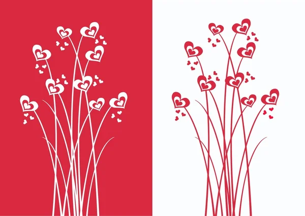 Saint Valentin ou anniversaire — Image vectorielle