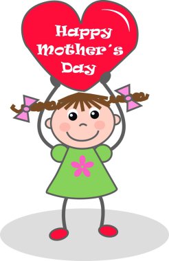 Happy mother´s day clipart