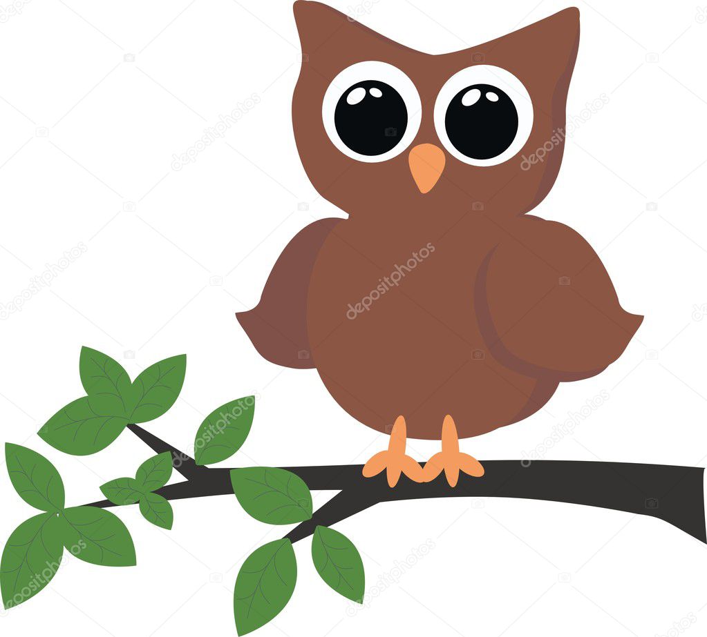 A brown owl