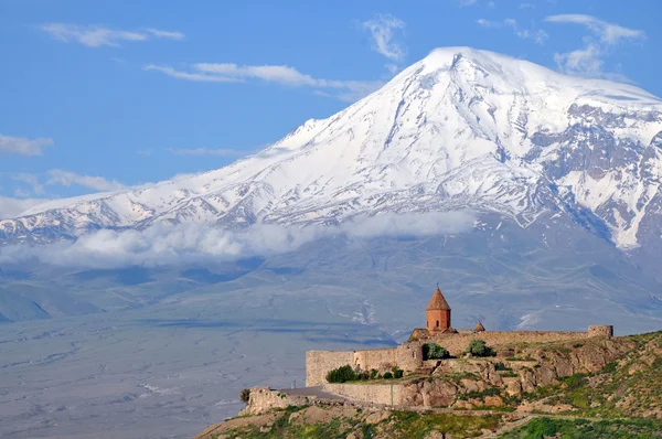 Sacred Khor Virap monastery in Armenia — Stock Photo, Image