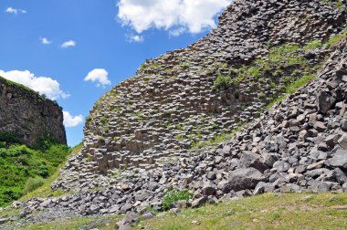 bazalt sütunları garni gorge Ermenistan '