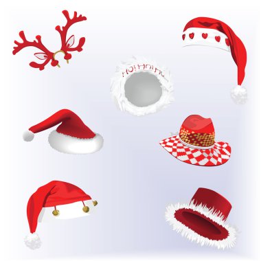 Christmas Hats clipart