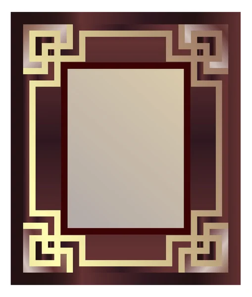 Art deco stijl frame