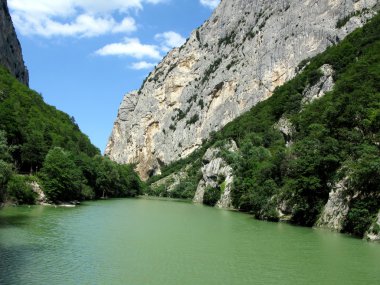 Furlo Gorge. Urbino, Italy clipart