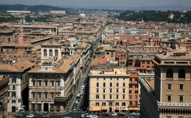 Roma, İtalya'nın genel görünümü