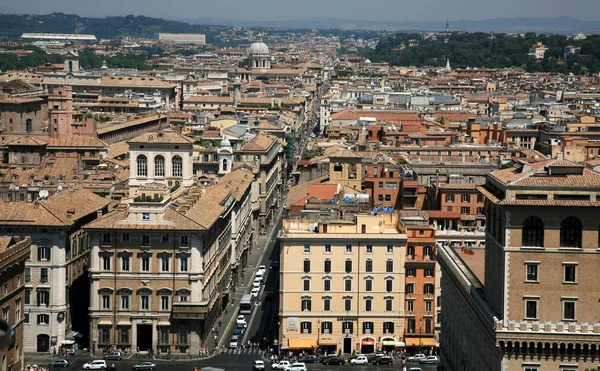 Общий вид Рима, Италия — стоковое фото