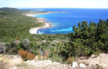 lagün içinde corsica, Fransa