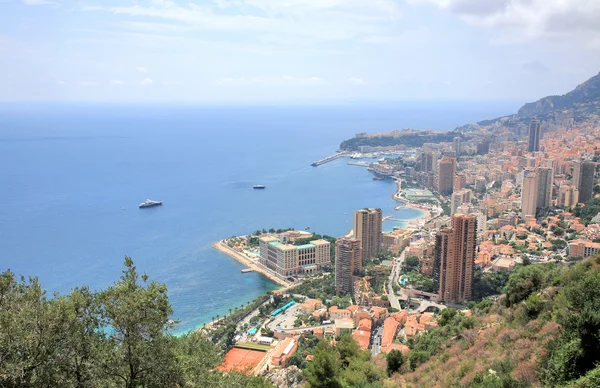 Panorama Monte Carlo Monaco — Stockfoto