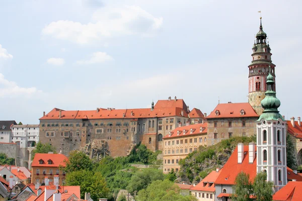 Castle in Czech Krumlov Royalty Free Stock Images