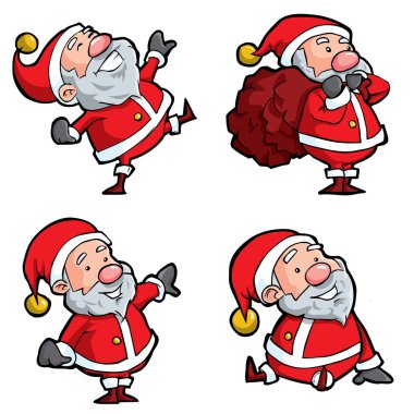 dizi karikatür Noel Baba