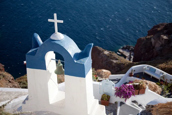 stock image Greece chapel