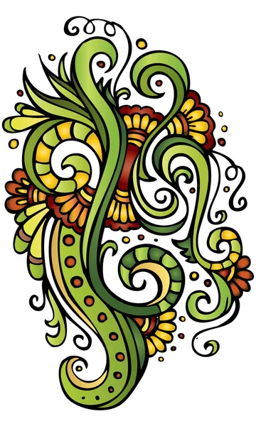Floral ornament — Stock Vector