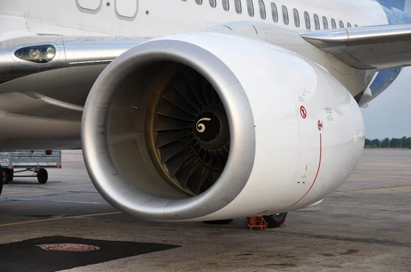 stock image Airplane engine