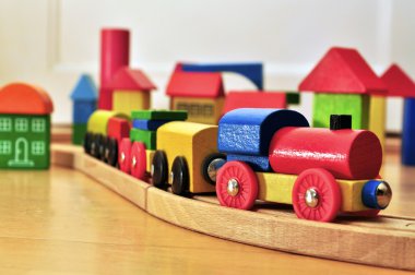 Toy Railway clipart