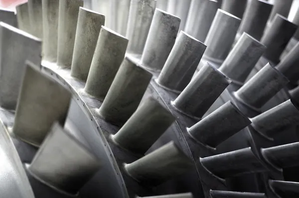 Blades of a Jet Engine — Stock Photo, Image