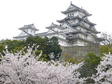 Japanese Castle Himeji clipart