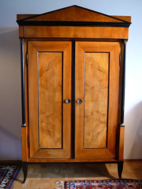 Biedermeier cabinet clipart