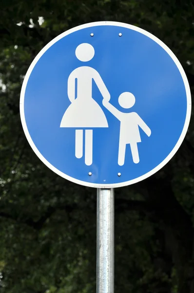 stock image Footpath Sign