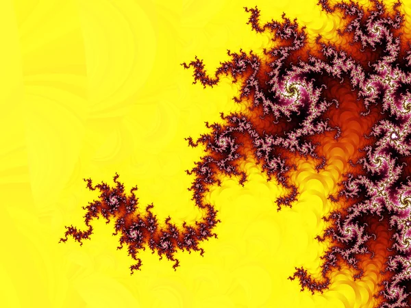 Padrão fractal — Fotografia de Stock