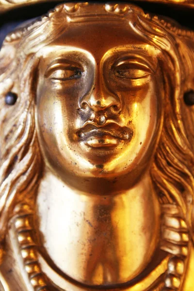 Golden woman — Stock Photo, Image