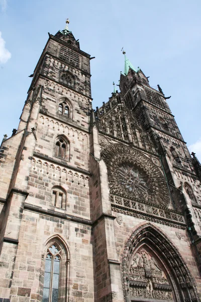 Lorenzkirche Cathedral — Stock Photo, Image