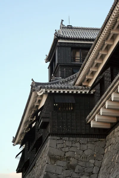 Detalle del castillo japonés — Foto de Stock