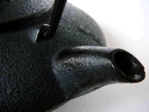Nozzle of Japanese tea pot — Stock Photo, Image