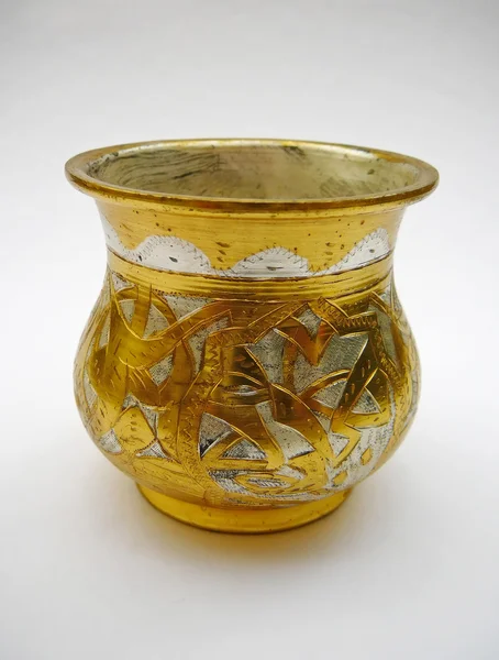 Pretty gold and silver Cup — Stock Photo, Image
