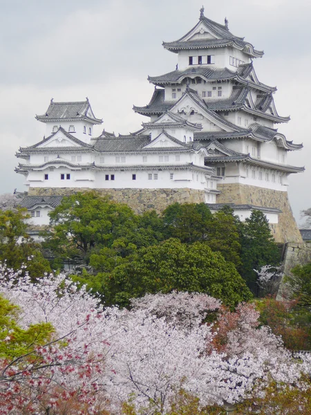 Japanische Burg himeji-jo Stockbild