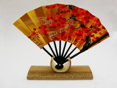 Small japanese fan clipart