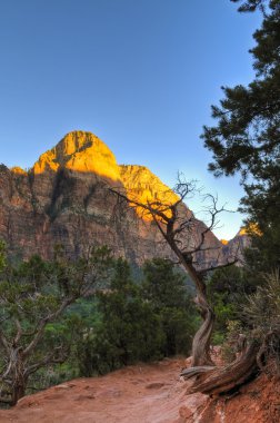 gün batımı, Zion