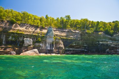 Rock arches and sea caves