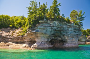 Rock arches and sea caves