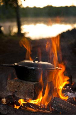 Camping Cooking clipart