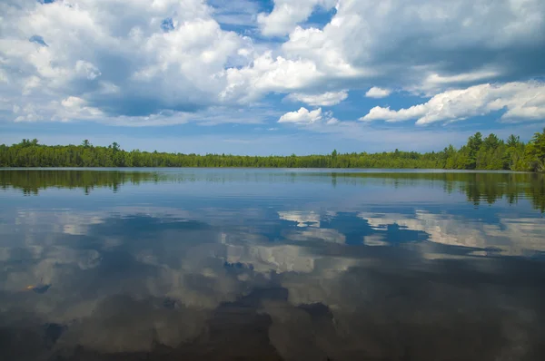 ミシガン湖をカヌーします。 — ストック写真