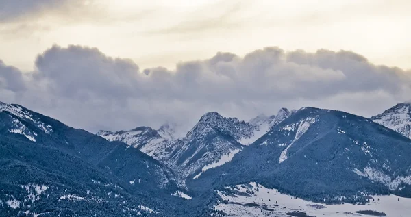 Zimní hory — Stock fotografie