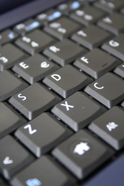 Черная клавиатура # 2 — стоковое фото