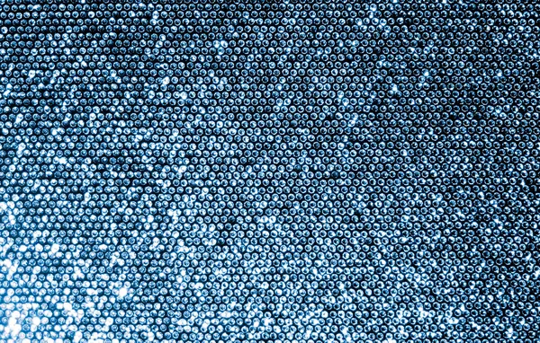 Silver Sequins Fabric — Stock Photo, Image