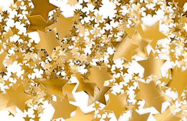 Золотые звёзды — стоковое фото