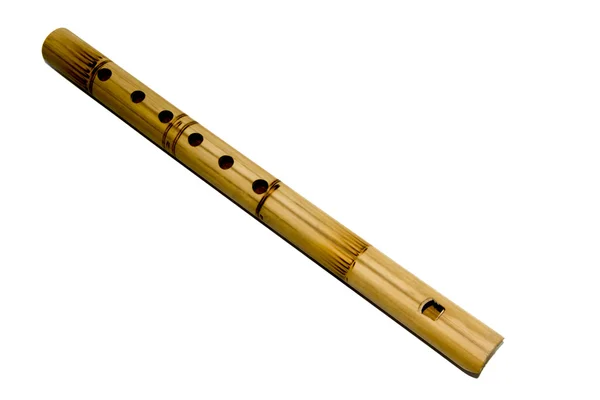 Flauta de bambu — Fotografia de Stock