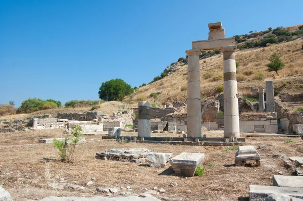 Historische ruïnes oude stad zwaard Turkije — Stockfoto