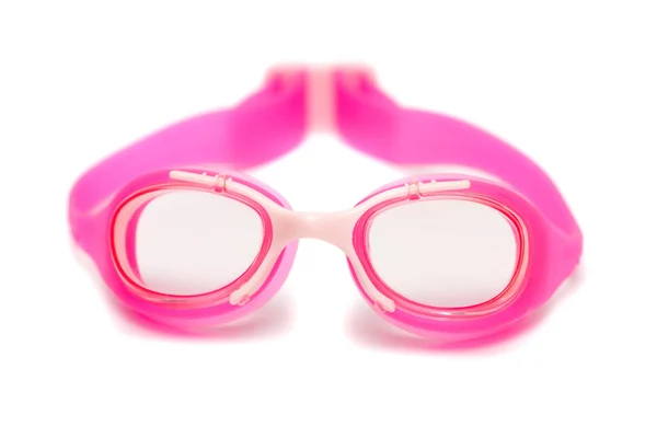 Růžový brýle na plavání — Stock fotografie