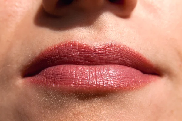 Rode lippen — Stockfoto