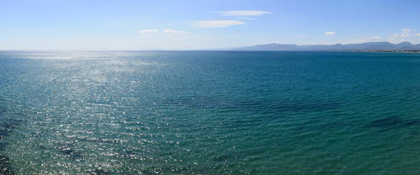 Panorama mavi deniz — Stok fotoğraf