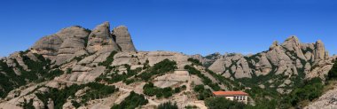 Montserrat mountain clipart