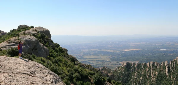 Вид на горы панорама — стоковое фото