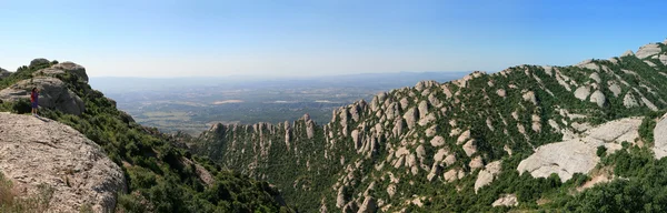 stock image Mountain view panorama